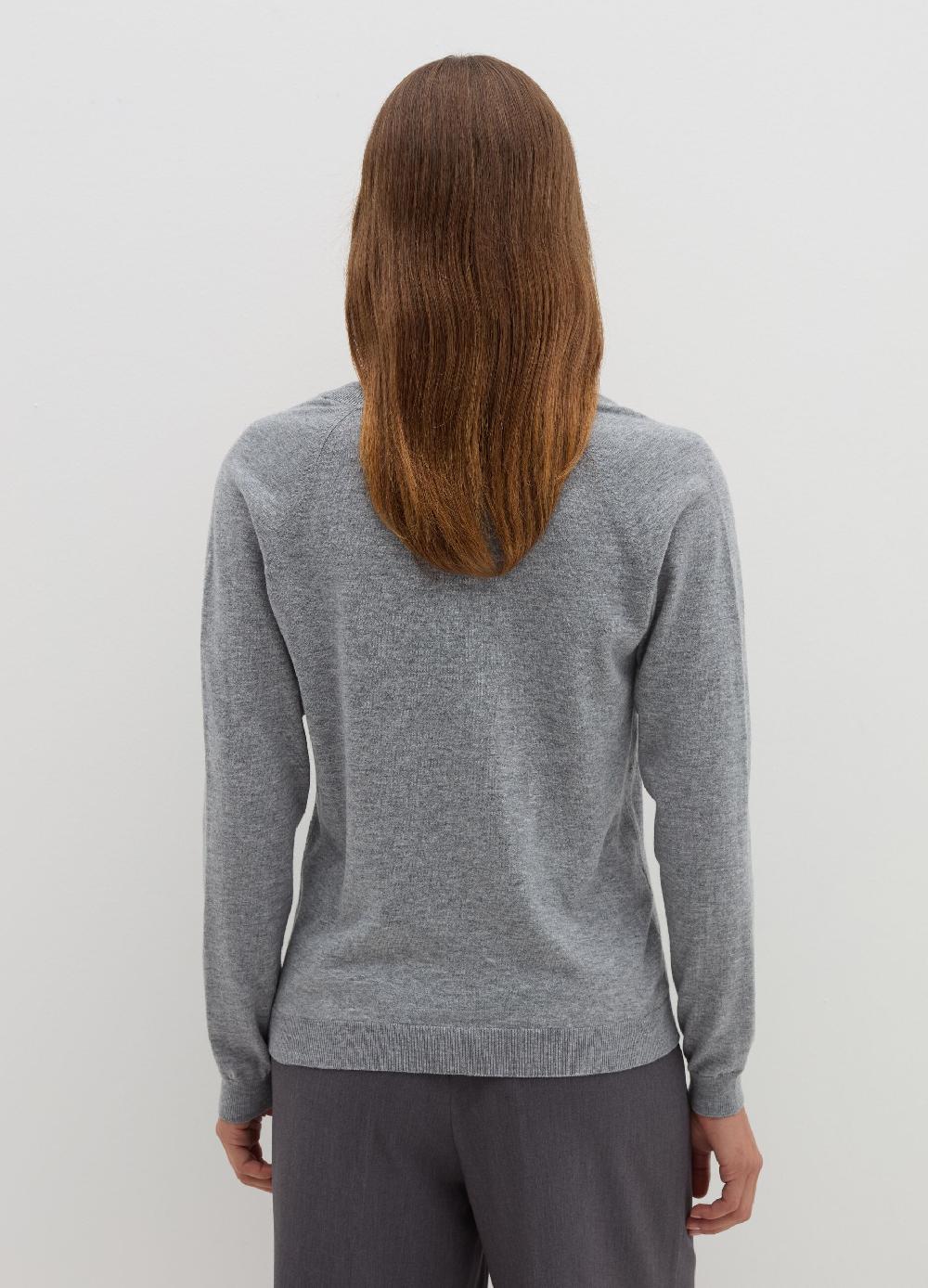 Stefanel Pullover in lana cotone e cashmere scollo a V Offerta Giorno del Papà