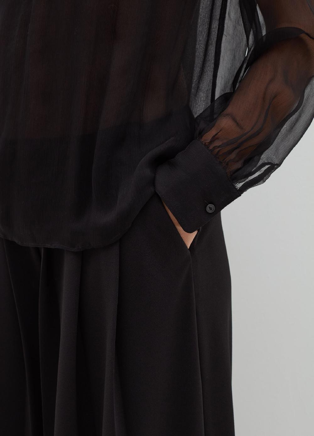 Stefanel Blusa in crêpe di seta Online Outlet