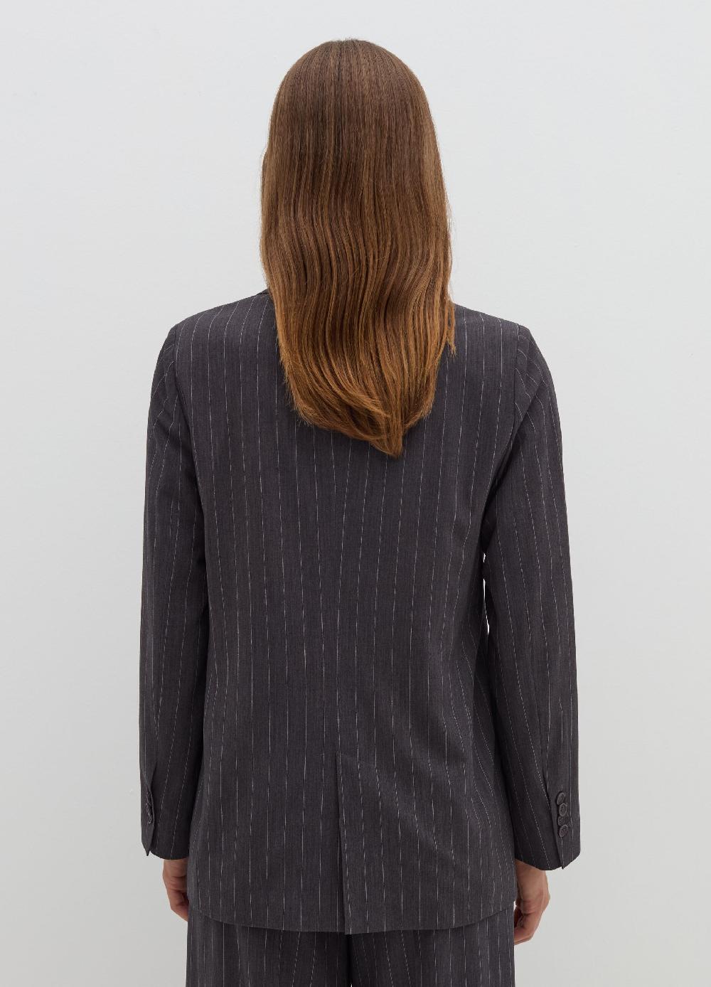 Stefanel Blazer gessato doppiopetto Liquidazione