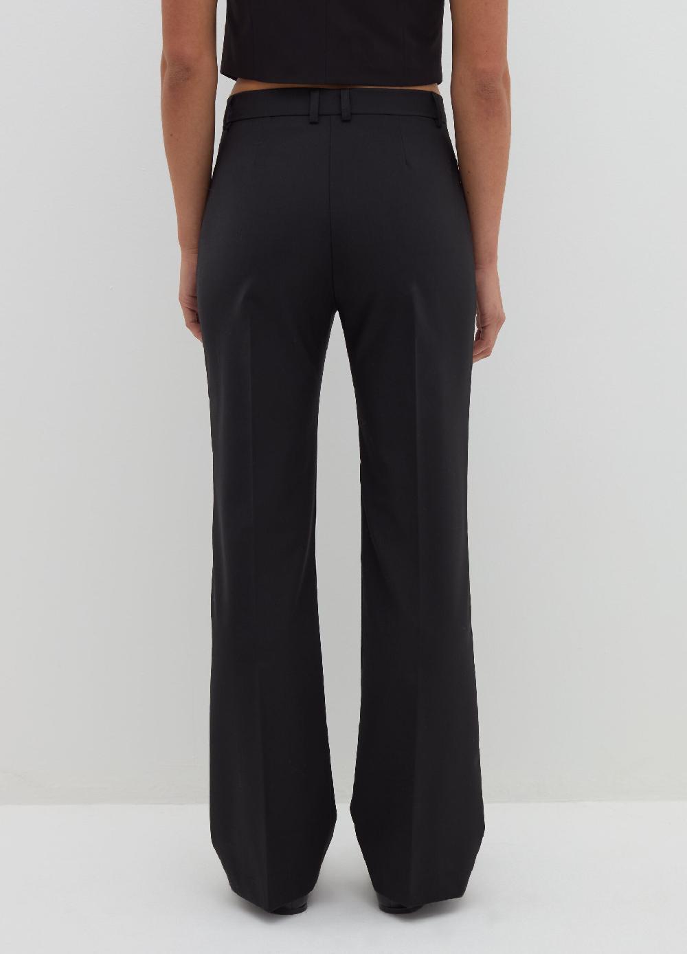 Stefanel Pantalone straight fit in fresco lana Ritorno libero