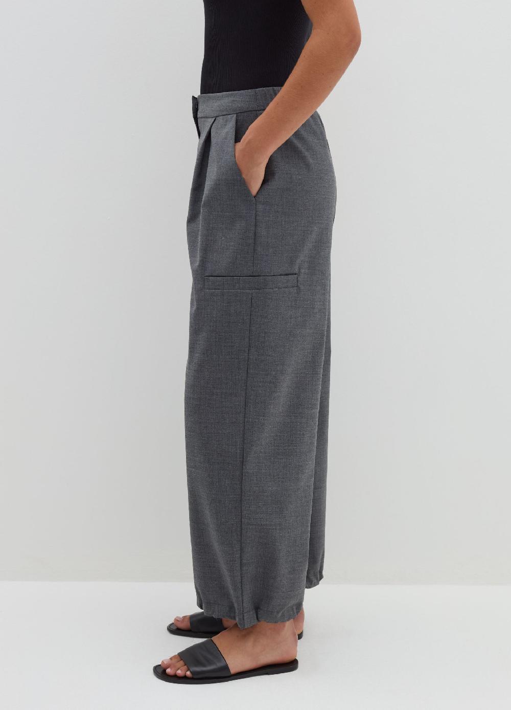 Stefanel Pantalone a gamba larga in fresco lana ACQUISTA ORA