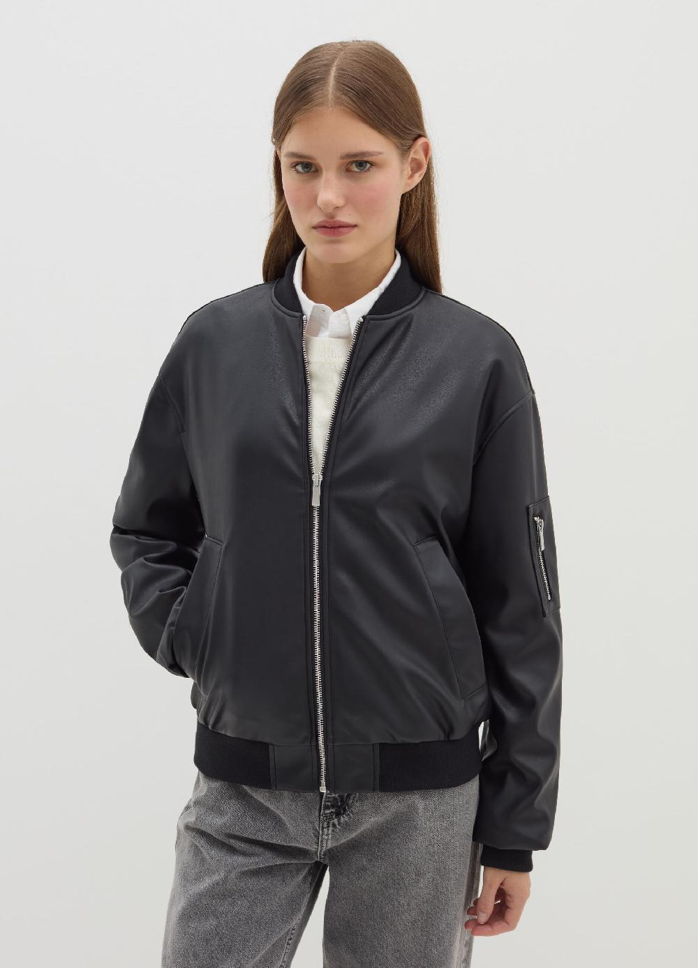 Stefanel Bomber full-zip effetto lucido Ultimi due giorni