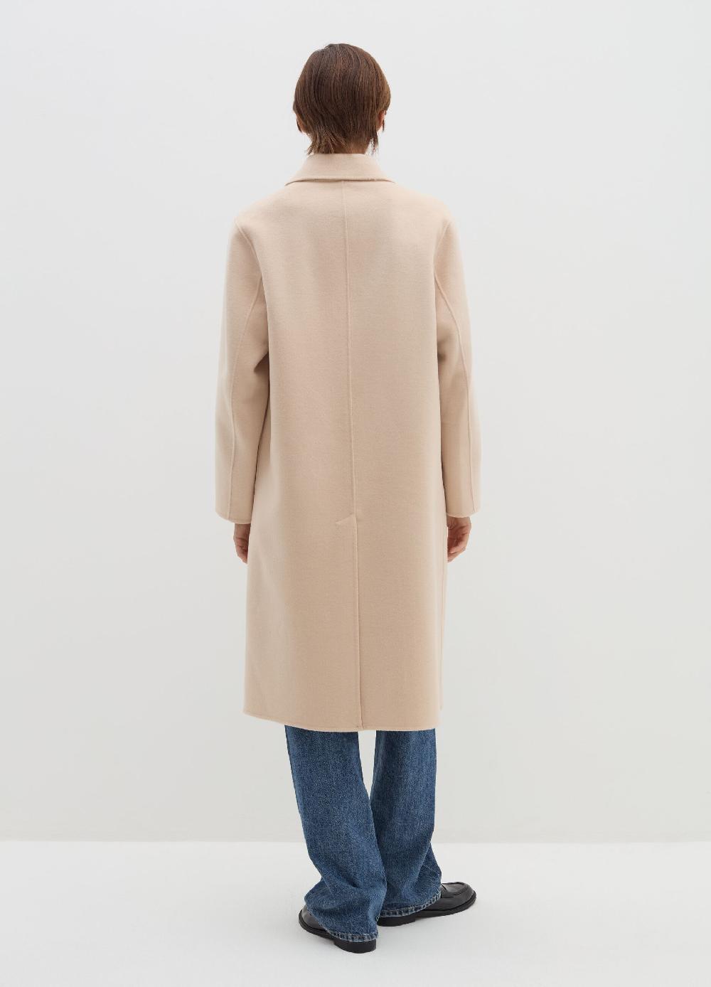 Stefanel Cappotto lungo doppiopetto in panno Fino al 50% di sconto