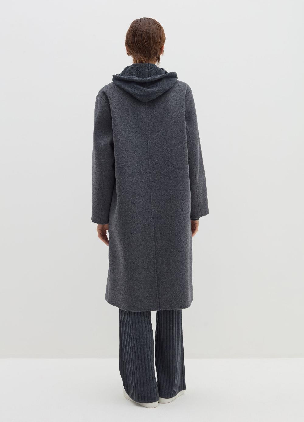 Stefanel Cappotto lungo doppiopetto in panno Fino al 65% di sconto