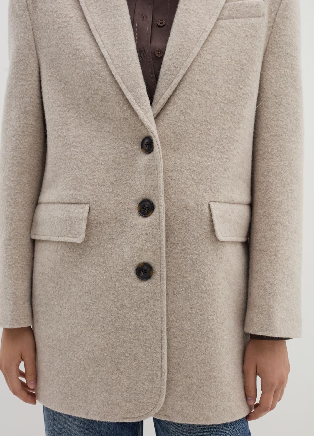 Stefanel Cappotto sette ottavi in panno Only for today