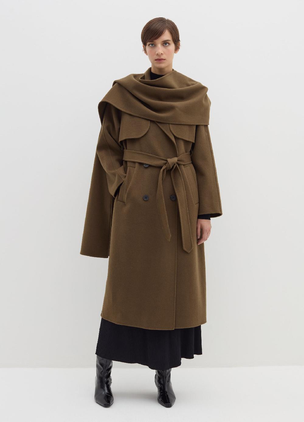 Stefanel Cappotto lungo doppiopetto a mantella Fino al 55% di sconto