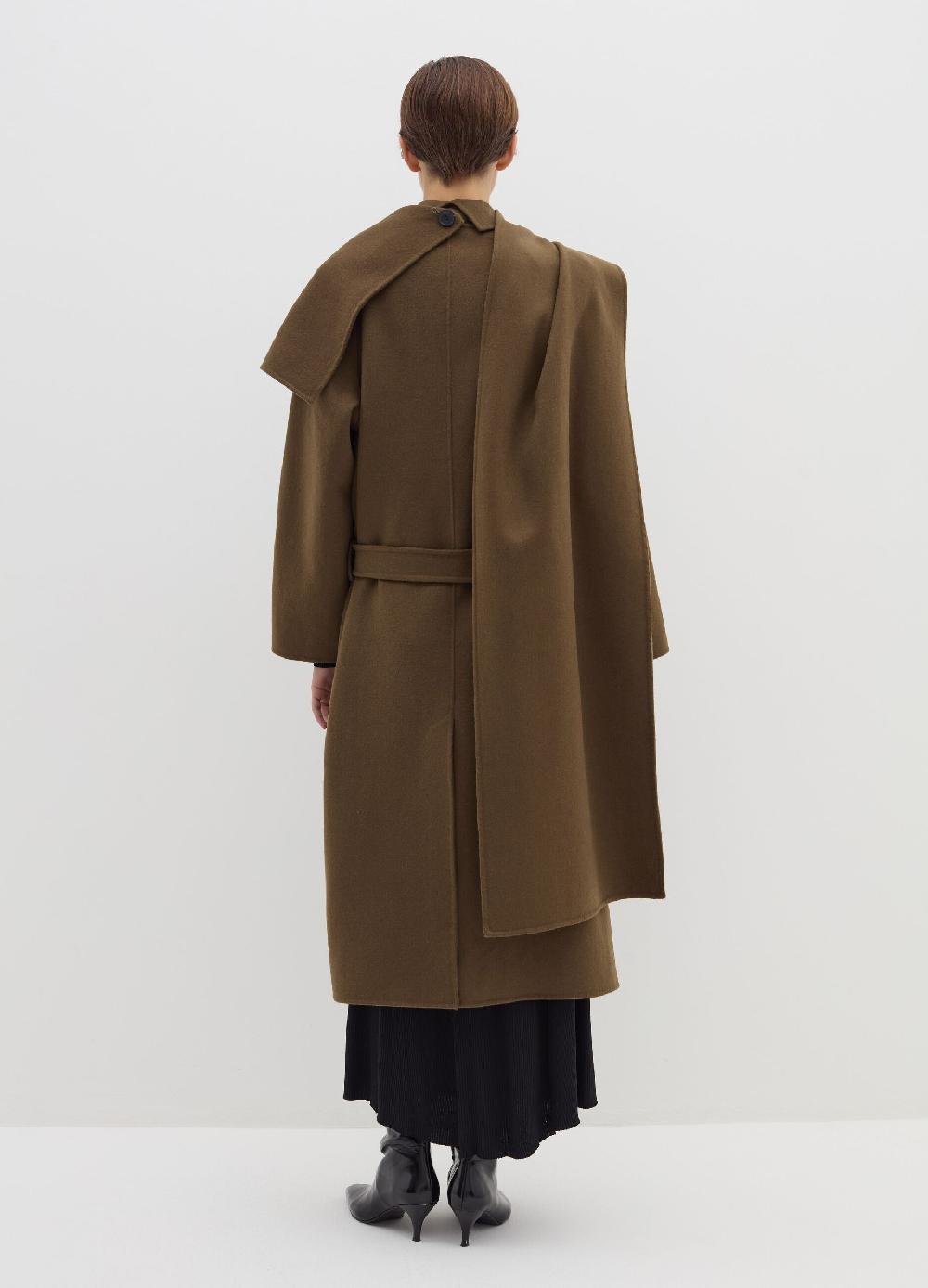 Stefanel Cappotto lungo doppiopetto a mantella Fino al 55% di sconto