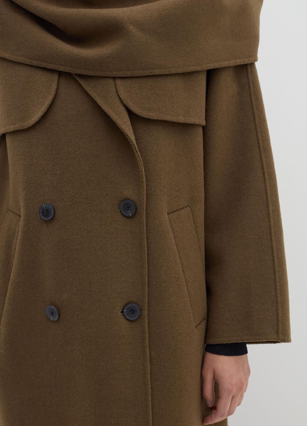 Stefanel Cappotto lungo doppiopetto a mantella Fino al 55% di sconto