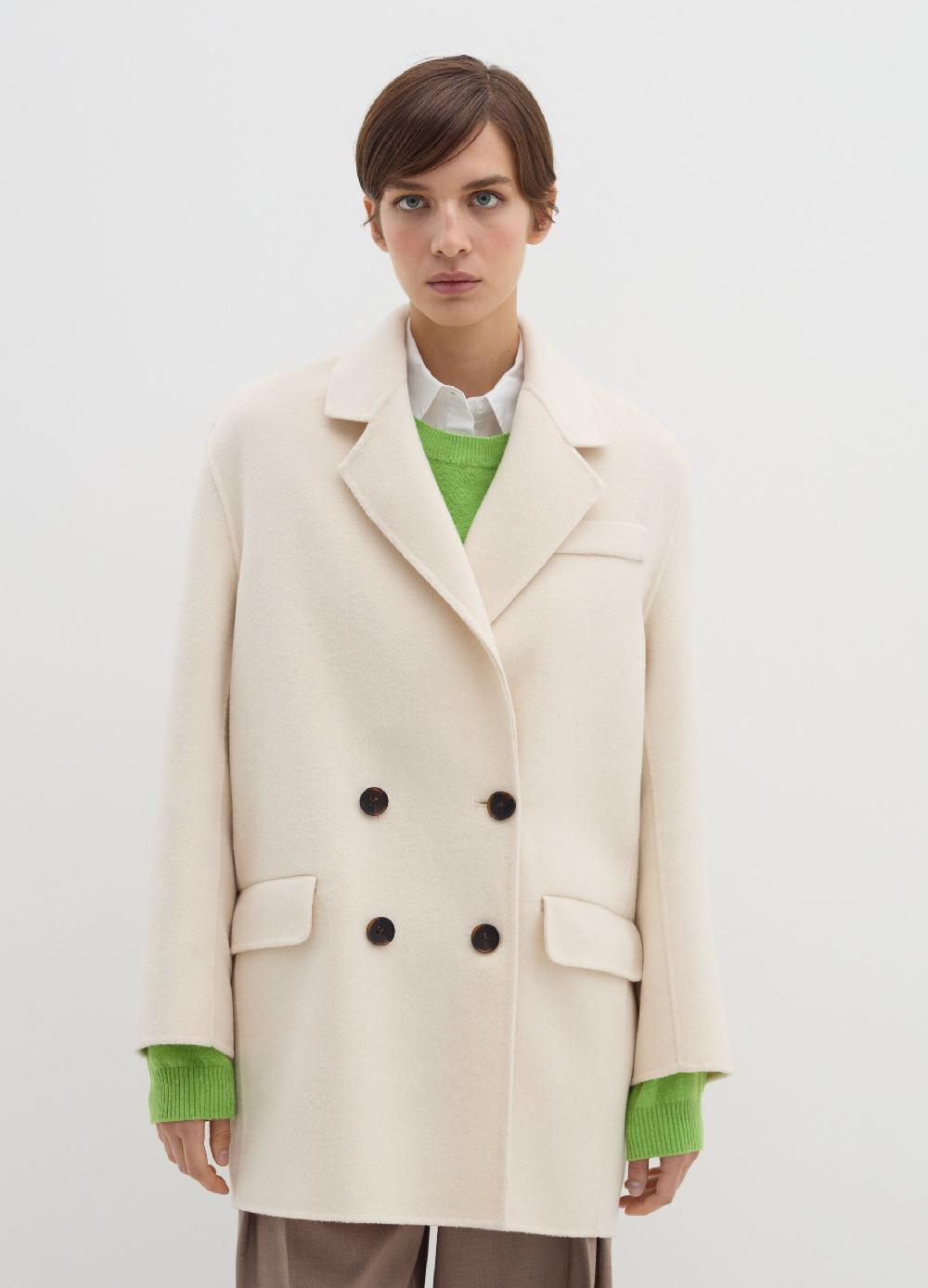 Stefanel Cappotto corto doppiopetto 50% di sconto con spedizione gratuita