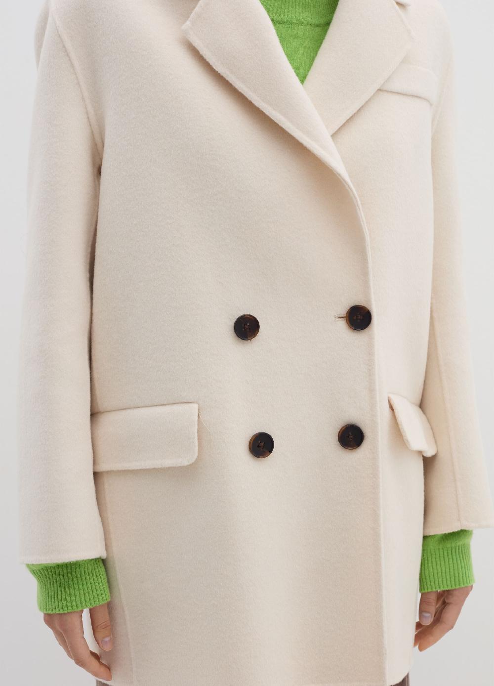 Stefanel Cappotto corto doppiopetto 50% di sconto con spedizione gratuita