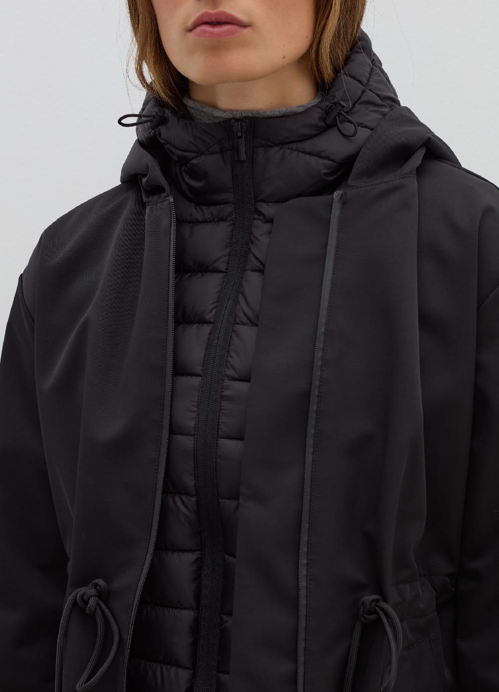 Stefanel Parka in nylon tecnico con gilet rimovibile Esporta salva