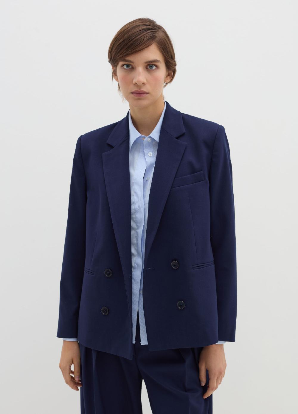 Stefanel Blazer doppiopetto in flanella 50% di sconto per tempo limitato
