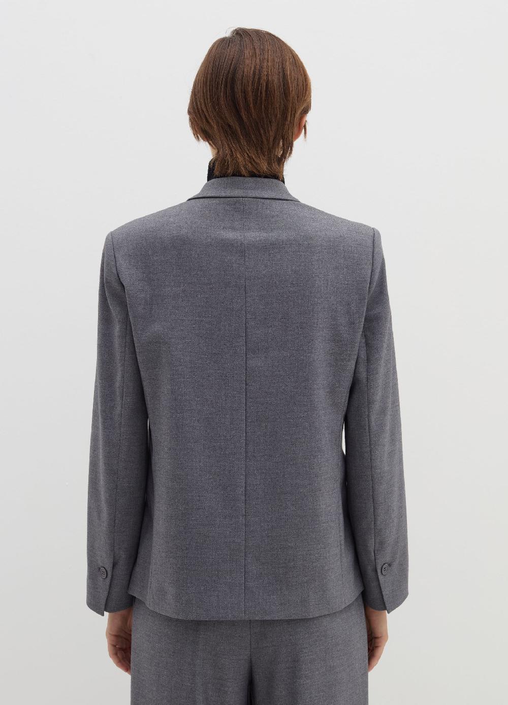 Stefanel Blazer doppiopetto in flanella Sconti questo mese