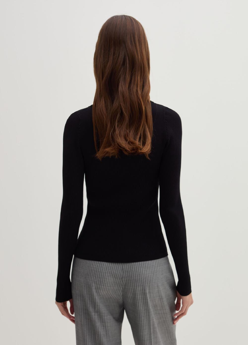 Stefanel Cardigan in crêpe con dettagli cut out Nuovo