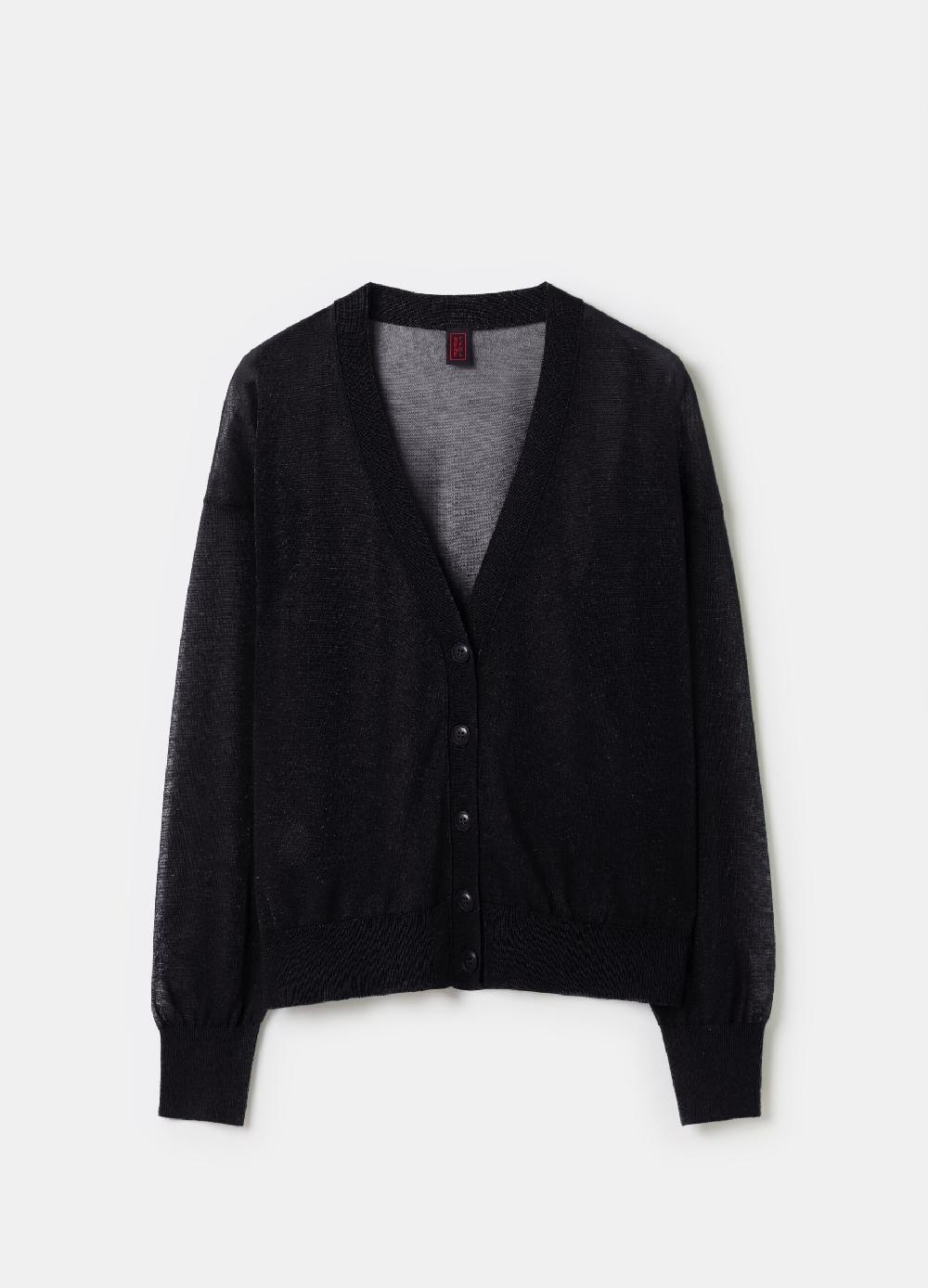 Stefanel Cardigan effetto trasparenza Fino Al -60%