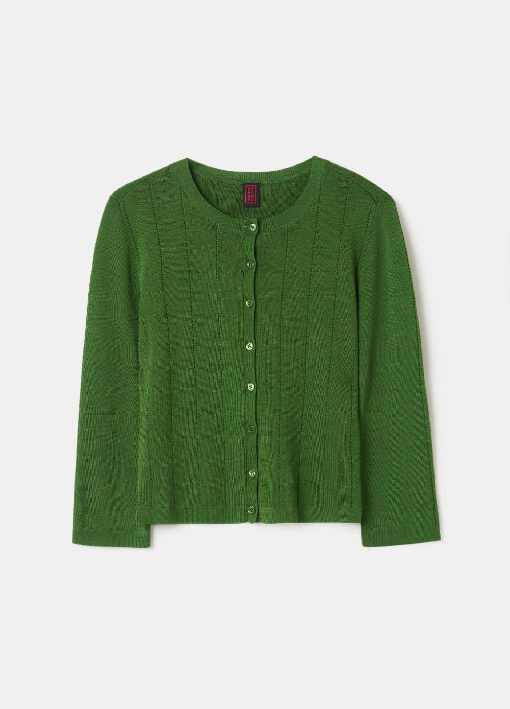 Stefanel Cardigan con maniche a tre quarti Sottocosto