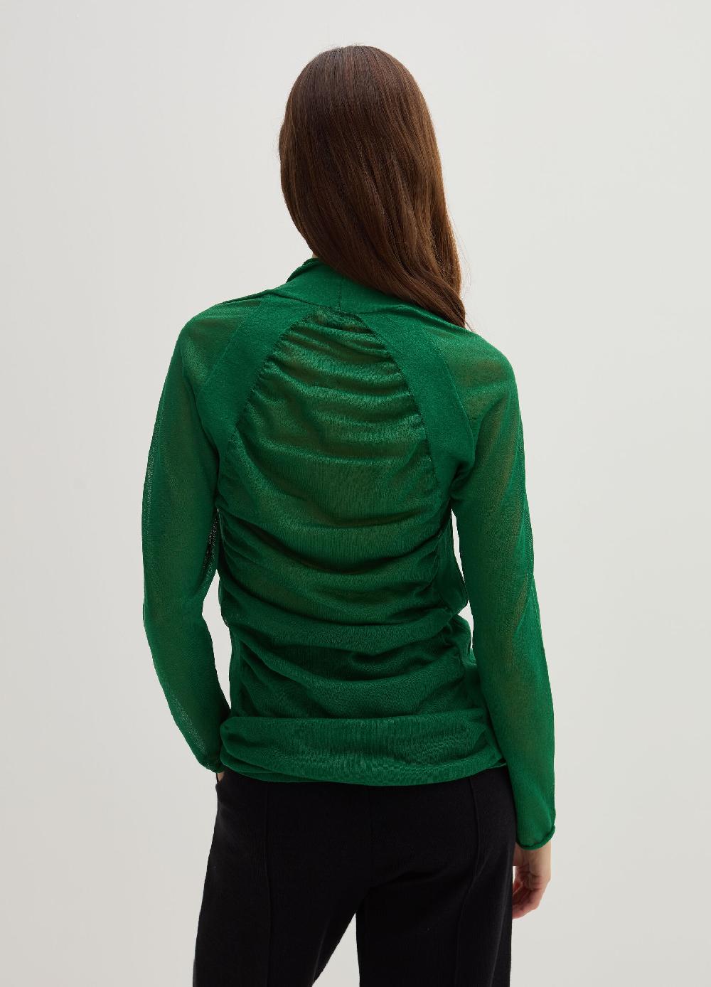 Stefanel Maglia effetto trasparenza con maniche raglan Presa