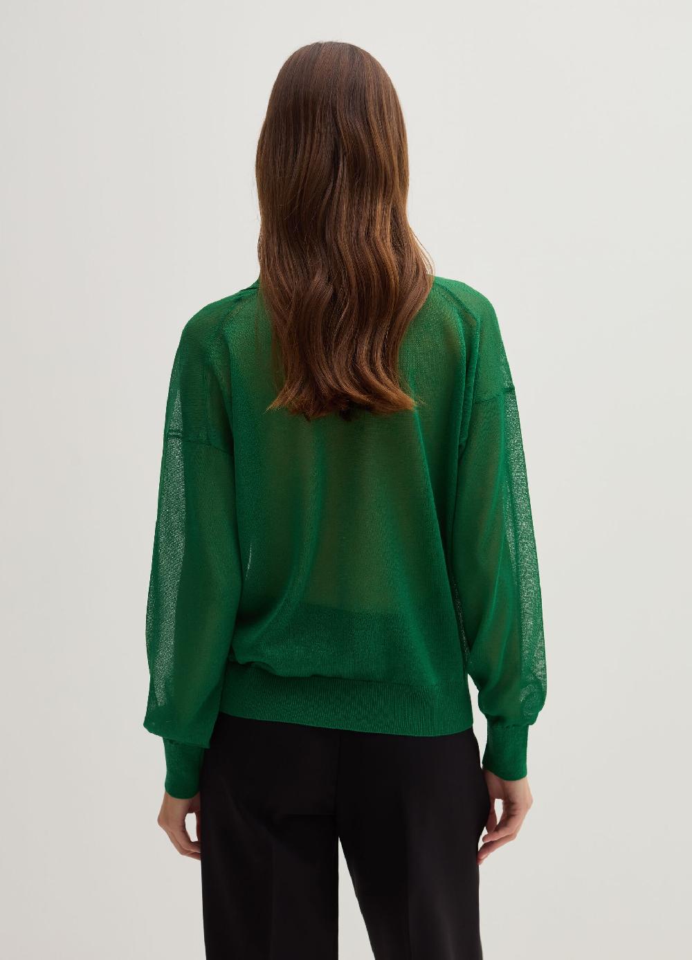 Stefanel Cardigan effetto trasparenza Offerta