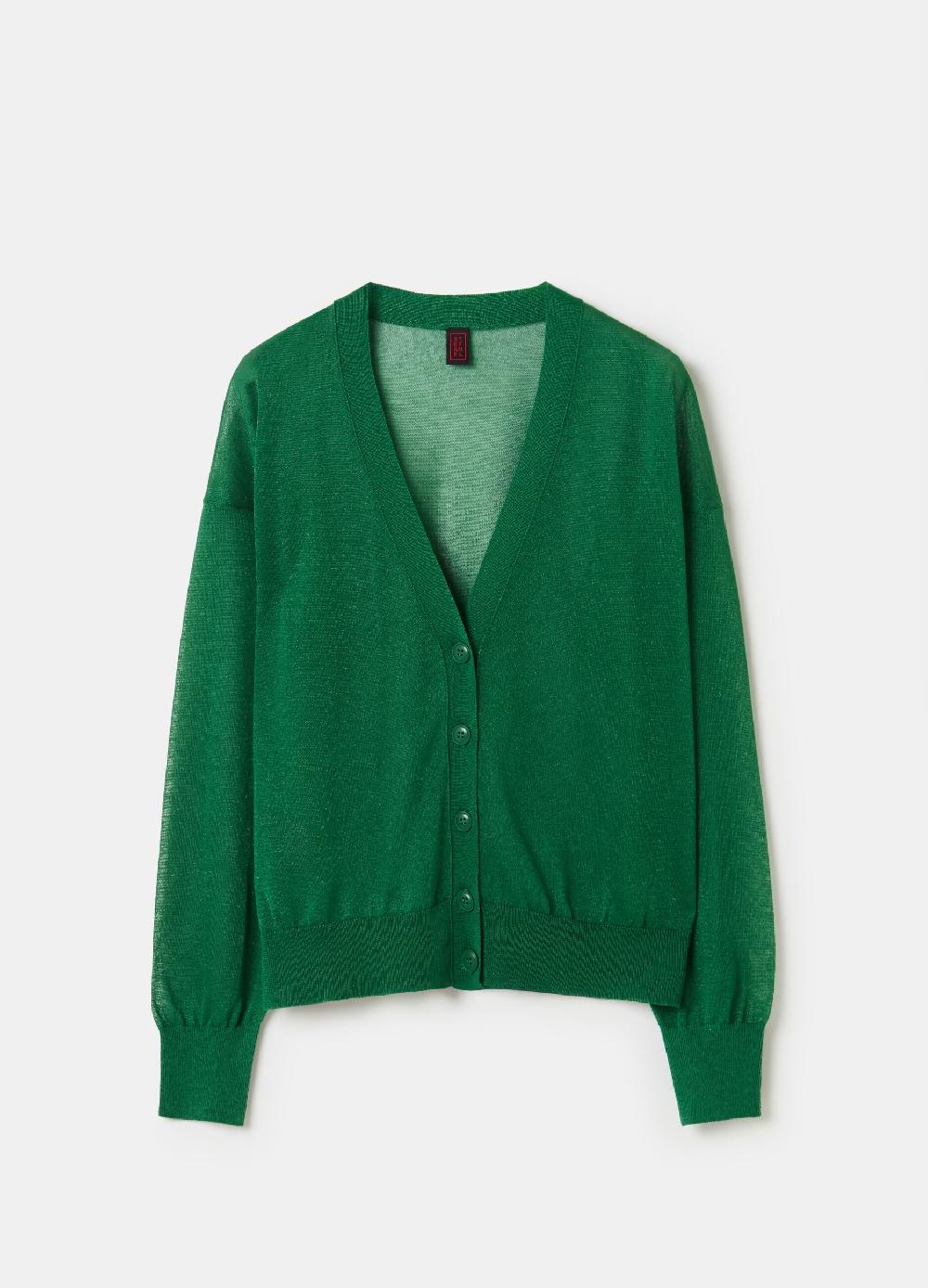 Stefanel Cardigan effetto trasparenza Offerta