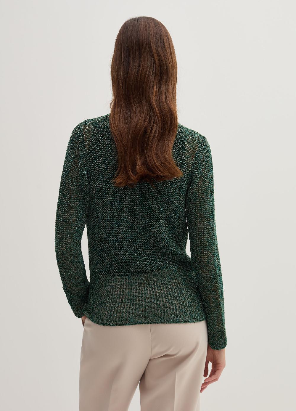 Stefanel Maglia semilucida traforata jacquard In Vendita