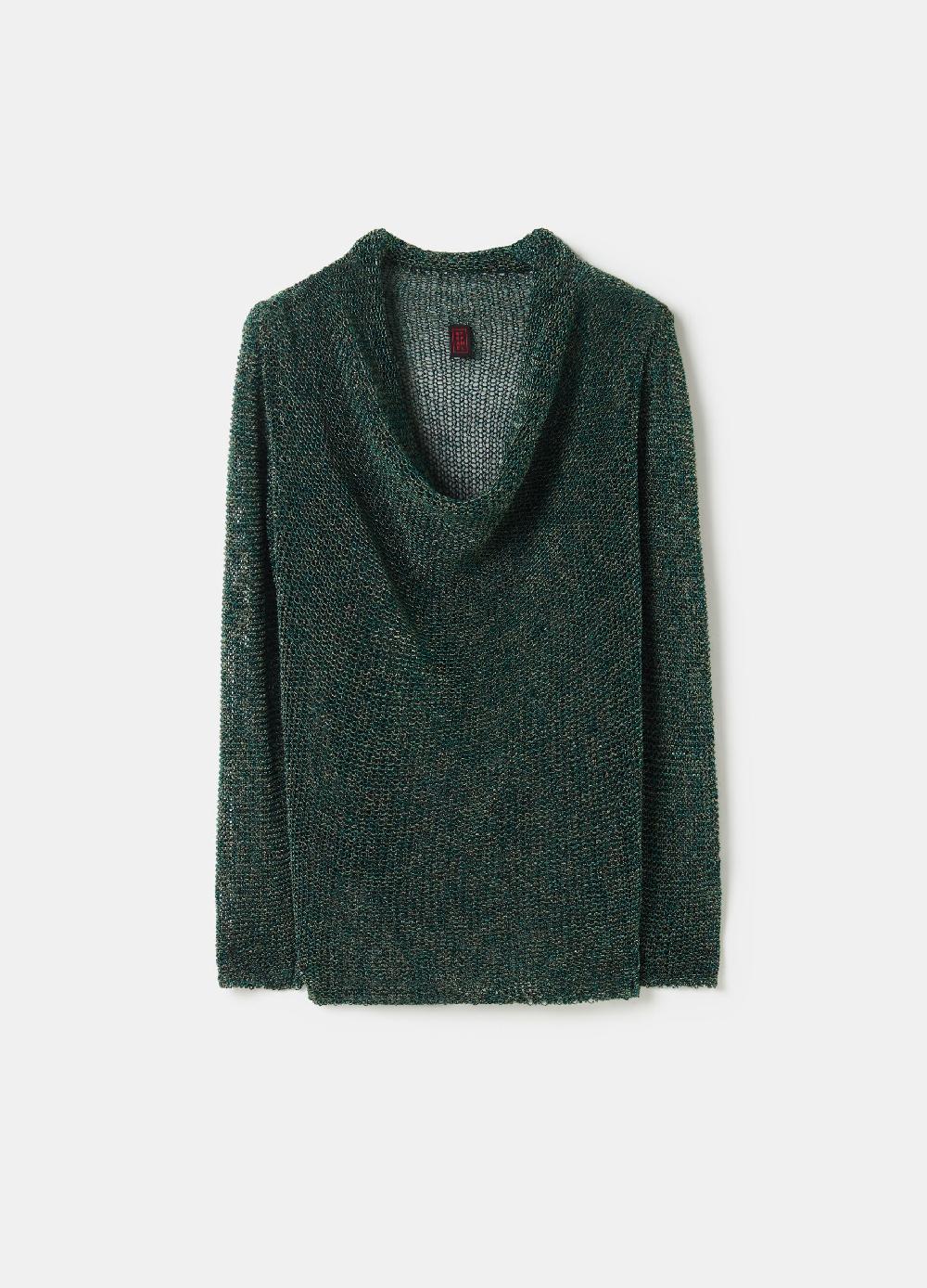 Stefanel Maglia semilucida traforata jacquard In Vendita