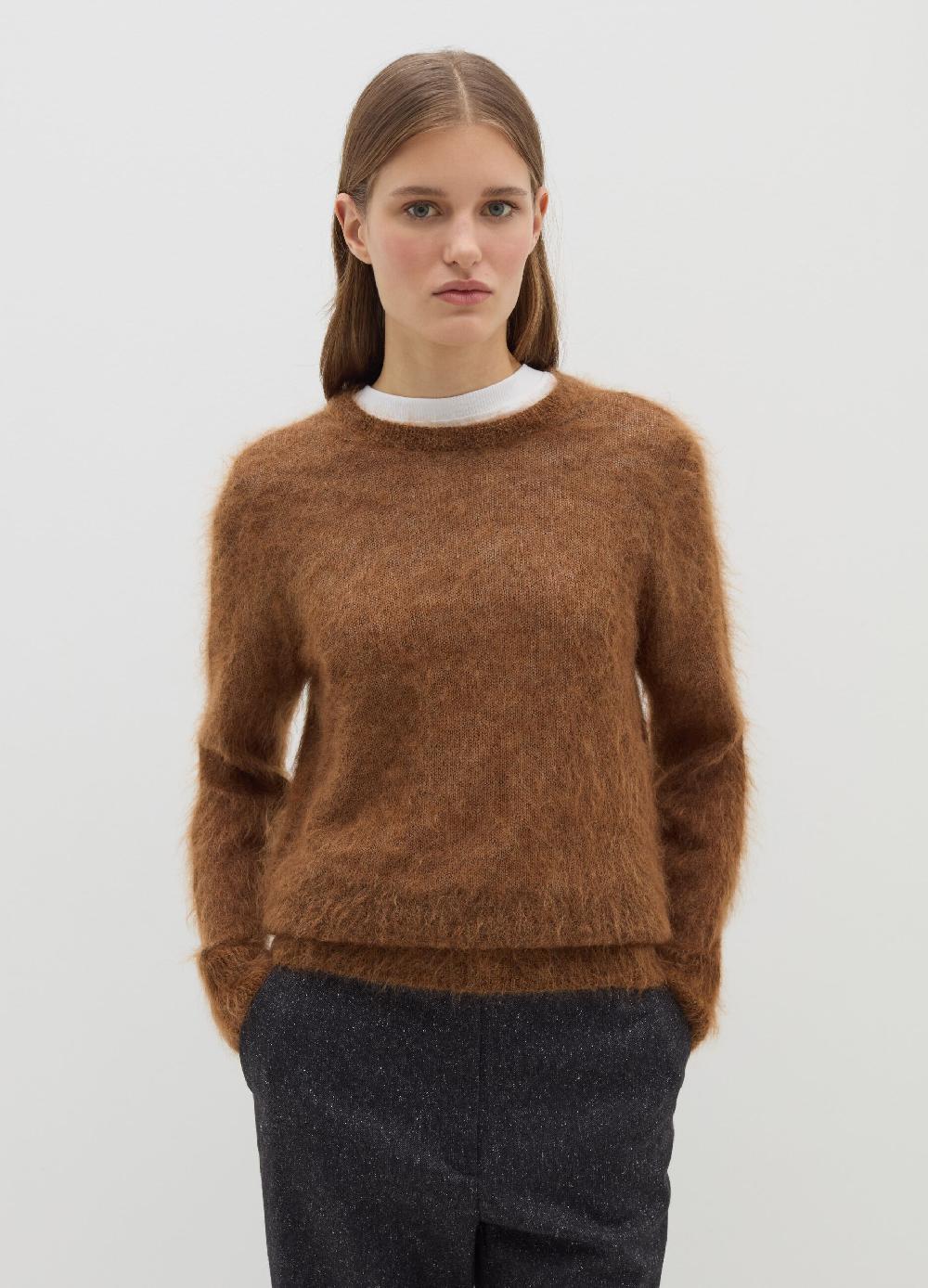 Stefanel Pullover ultra leggero in filato peloso Sconto di tempo limitato