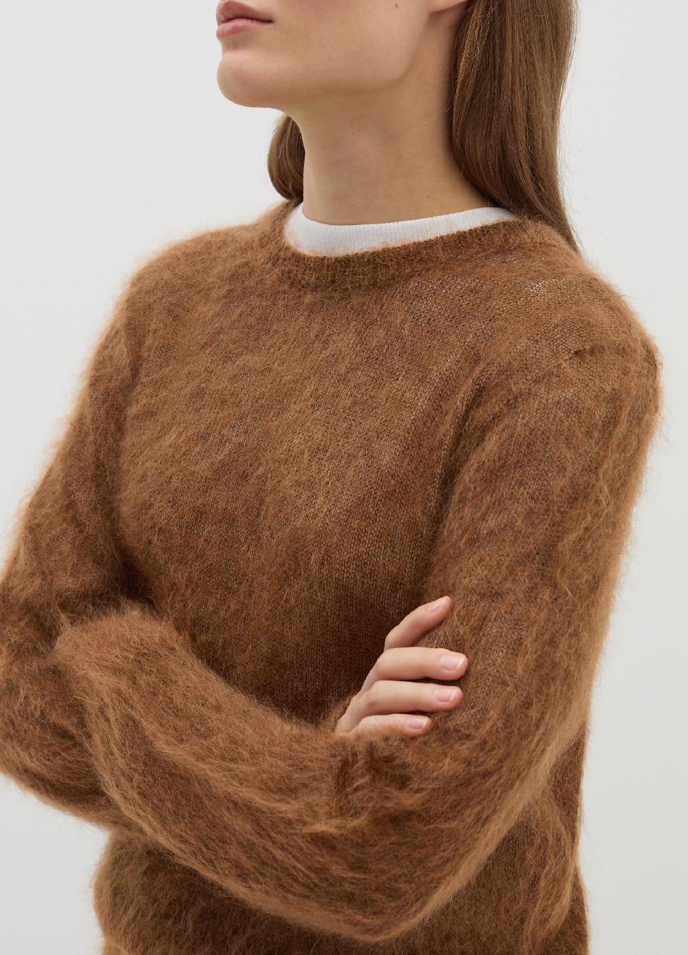 Stefanel Pullover ultra leggero in filato peloso Sconto di tempo limitato