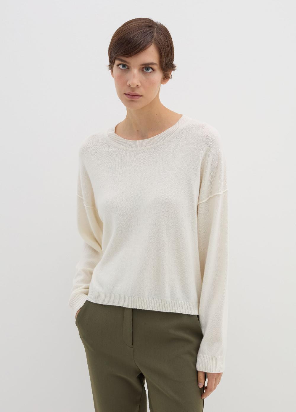 Stefanel Pullover oversize con scollo rotondo Offerta per la Festa della Mamma