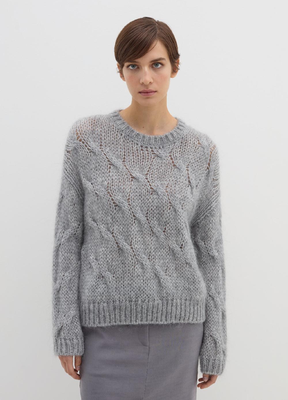 Stefanel Pullover oversize a treccia Latest fashion