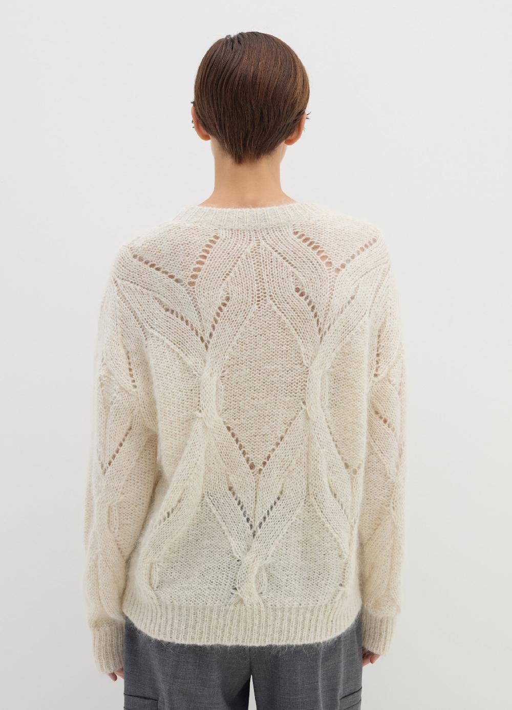 Stefanel Pullover a trecce con lurex Sconti VIP