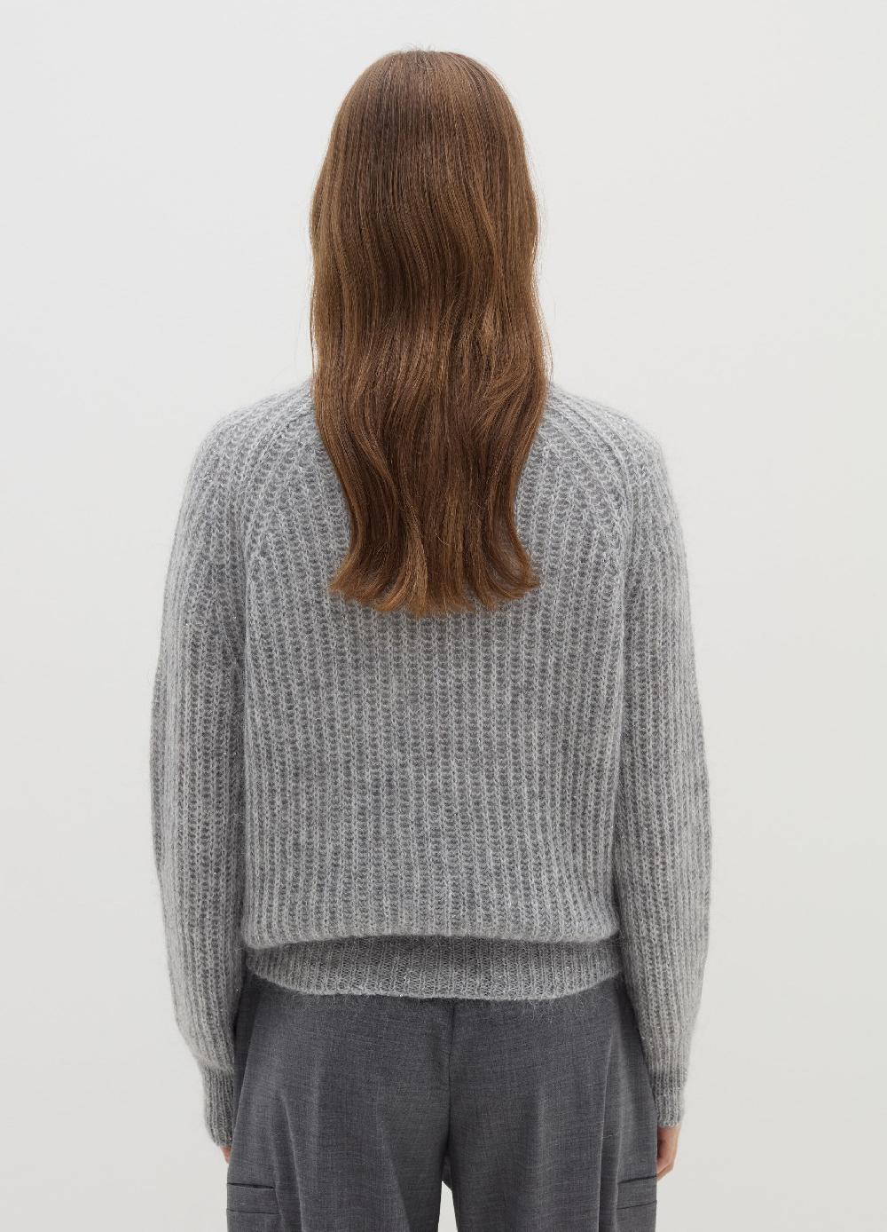 Stefanel Pullover a coste inglesi con micro paillettes Prezzo basso