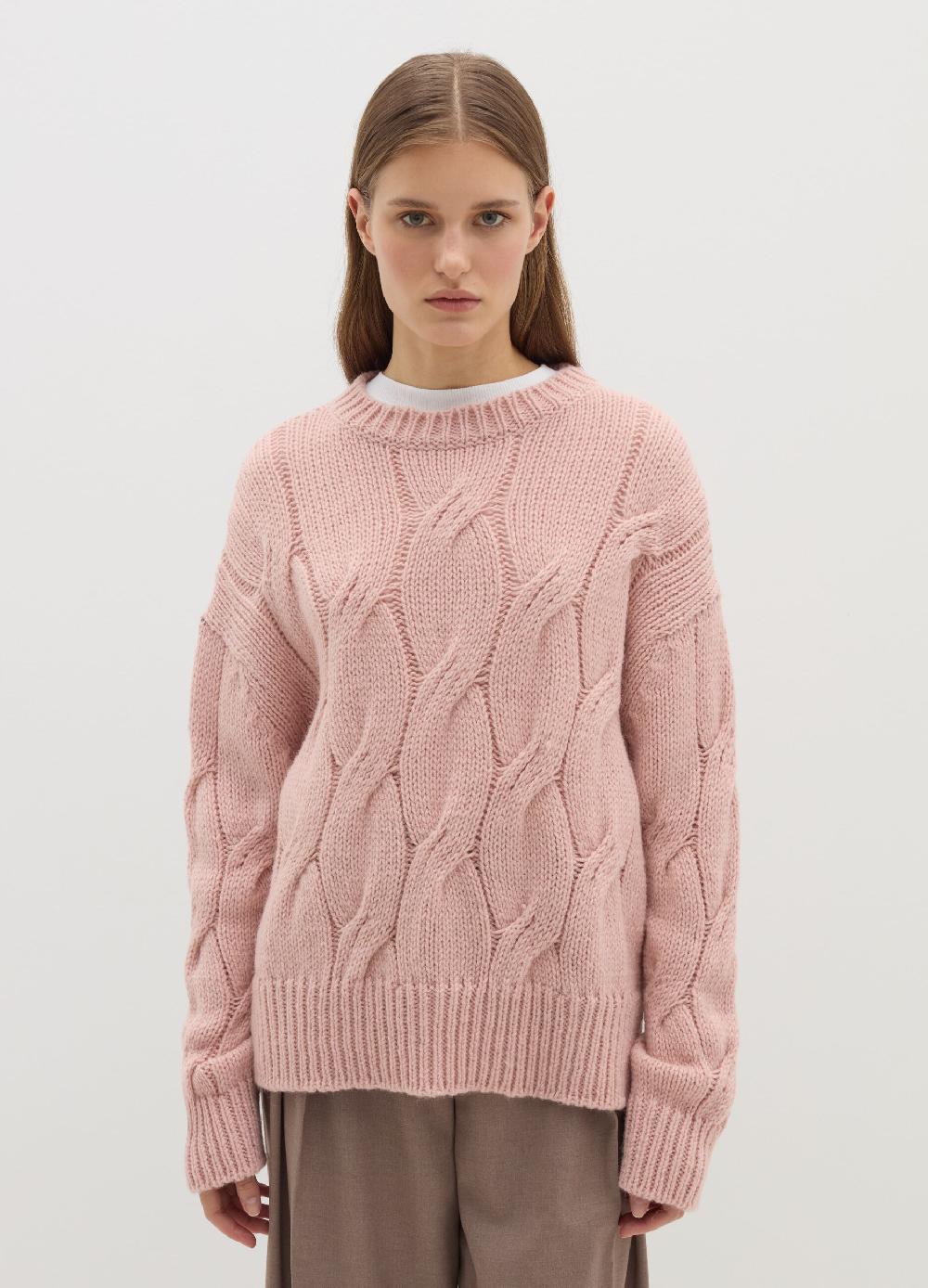 Stefanel Pullover oversize con lavorazione a treccia Ritorno libero