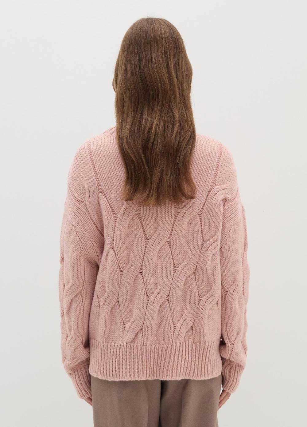Stefanel Pullover oversize con lavorazione a treccia Ritorno libero