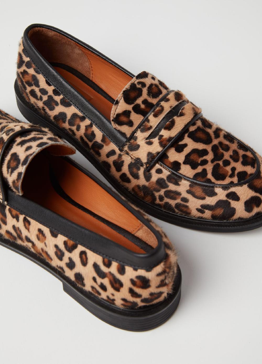 Stefanel Mocassino in cavallino animalier Fino al 55% di sconto