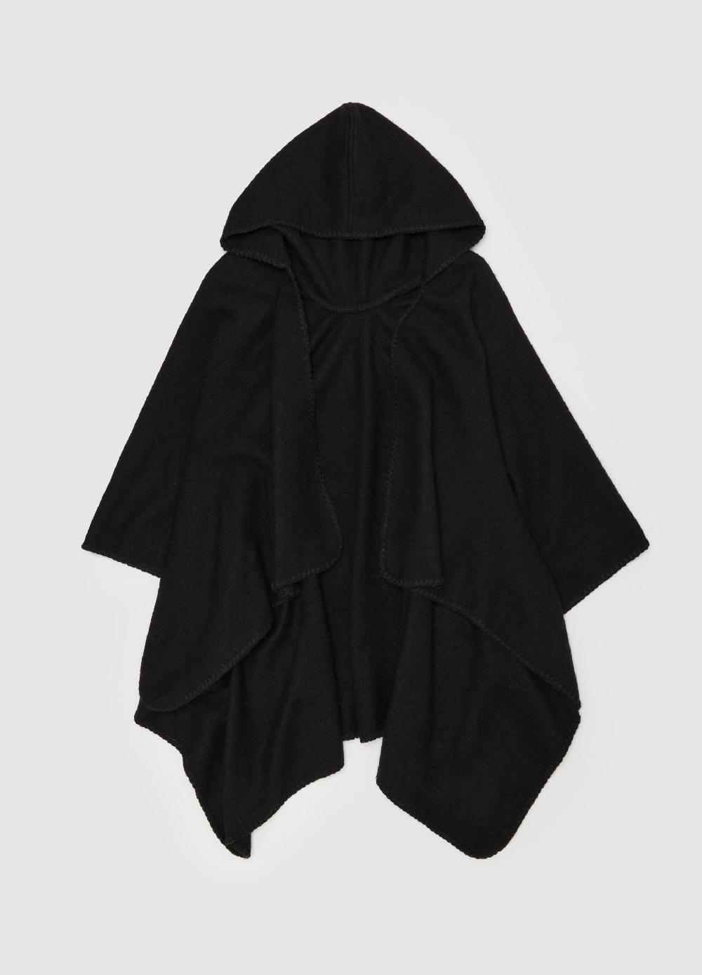 Stefanel Poncho aperto con cappuccio Online