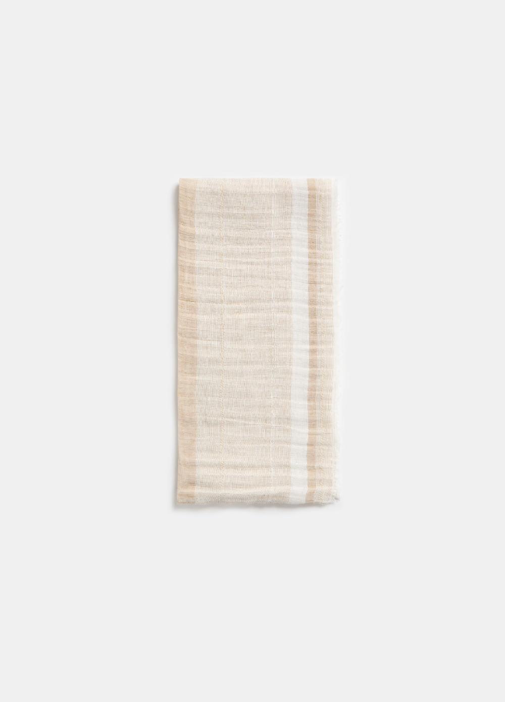 Stefanel Pashmina in lino e modal Moda