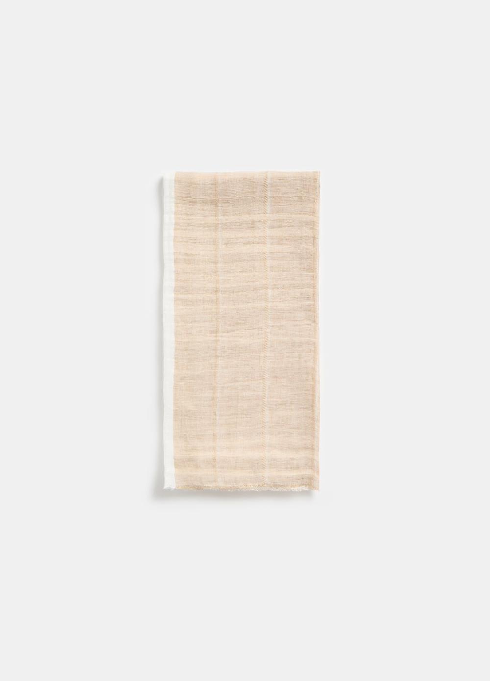 Stefanel Pashmina in lino e modal Moda