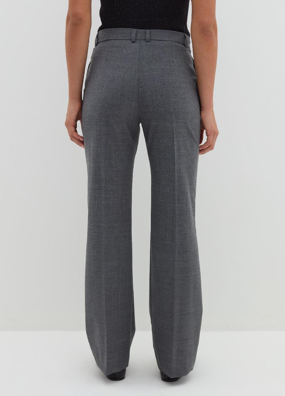 Stefanel Pantalone straight fit in fresco lana Negozio online di fabbrica