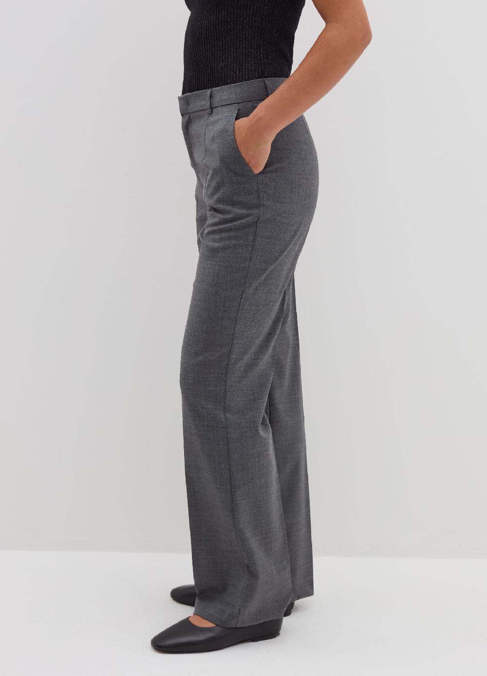 Stefanel Pantalone straight fit in fresco lana Negozio online di fabbrica