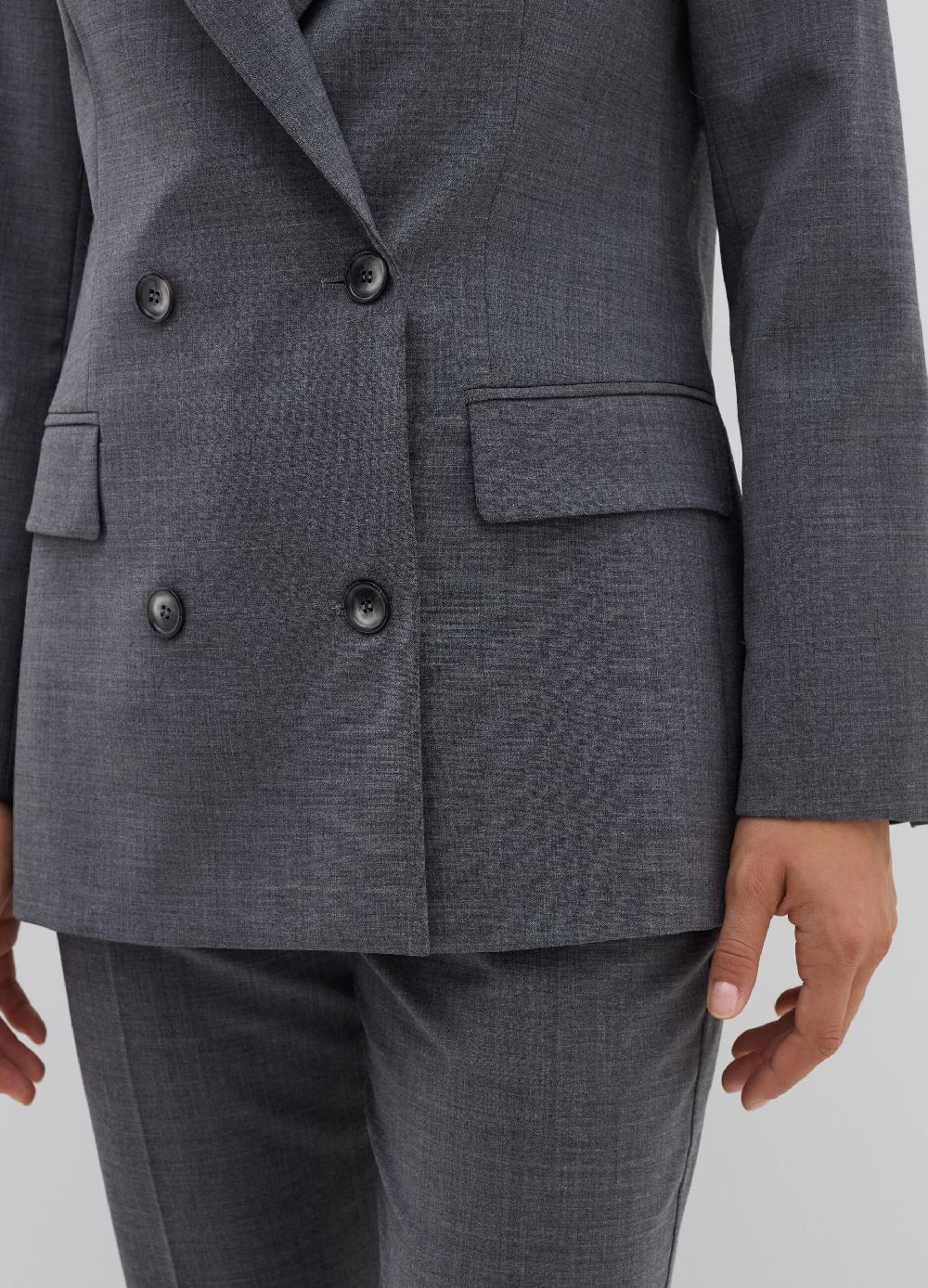 Stefanel Blazer doppiopetto in fresco lana Prezzo di fabbrica