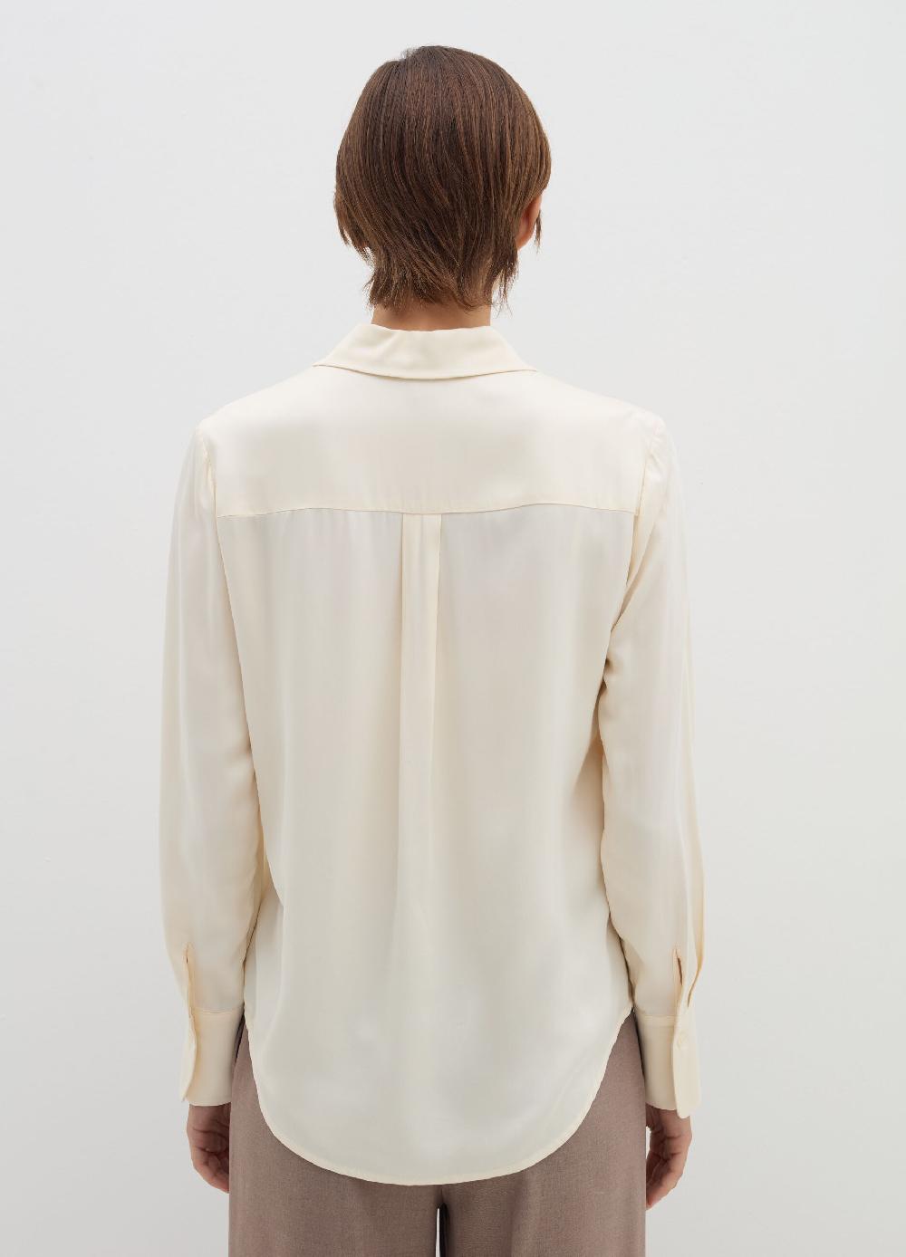 Stefanel Camicia in seta effetto satin Offerta Pasqua