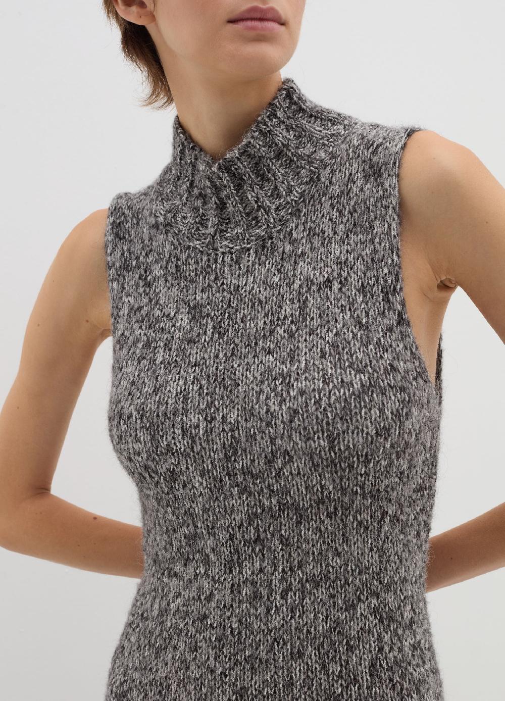 Stefanel Vestito lungo in maglia effetto mouline Offerta Giorno del Papà
