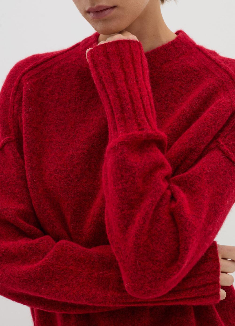 Stefanel Pullover in filato di misto lana e alpaca Smaltimento dello stoccaggio
