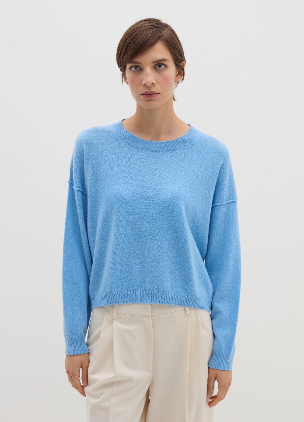 Stefanel Pullover oversize con scollo rotondo Online Outlet