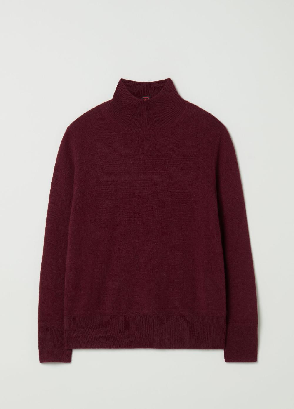 Stefanel Pullover in cashmere a collo alto Offerte esclusive