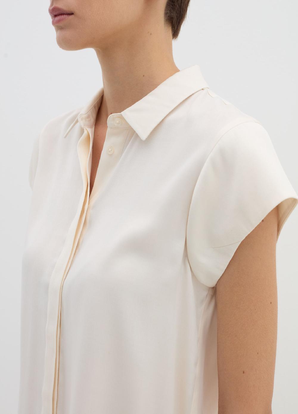 Stefanel Camicia in viscosa a maniche corte Lightning offer