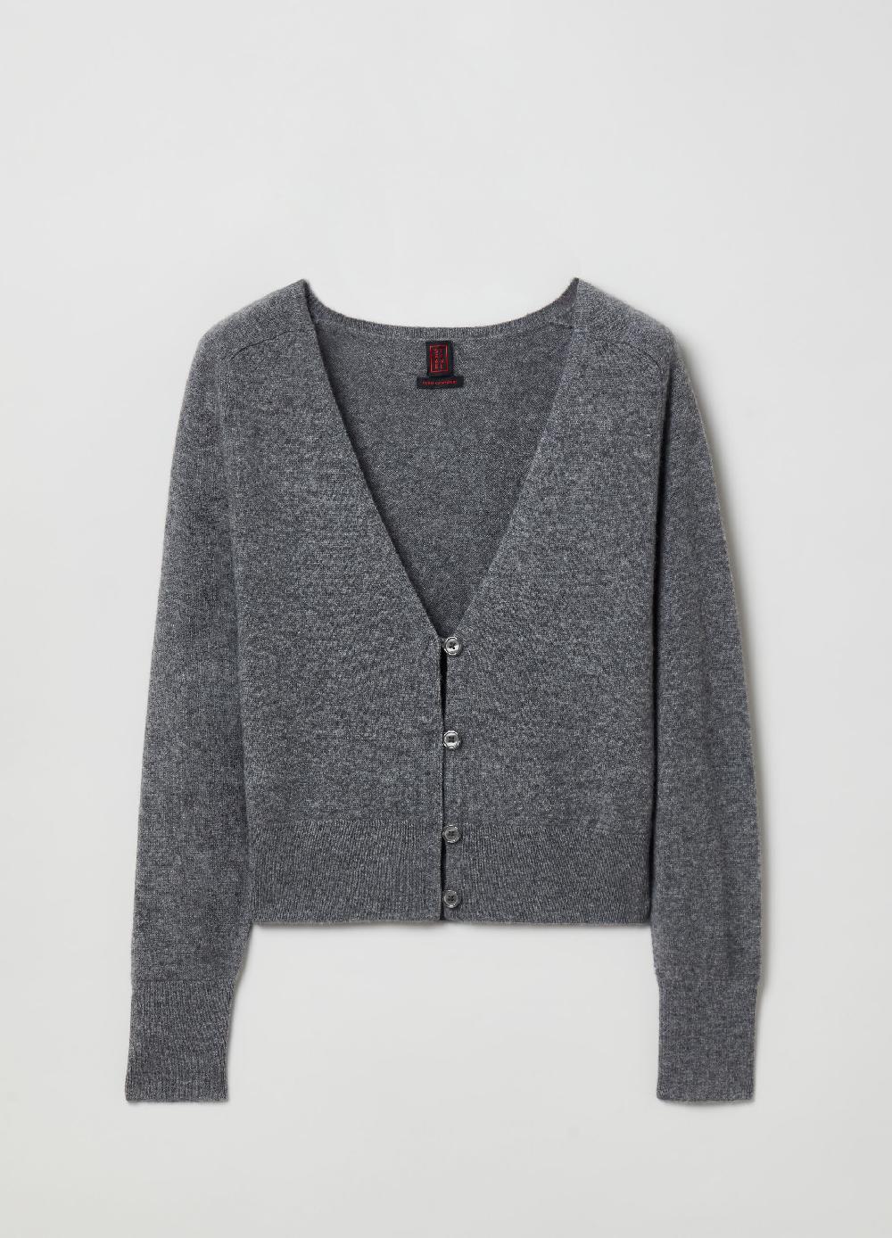 Stefanel Cardigan in cashmere con scollo a V Offerte speciali