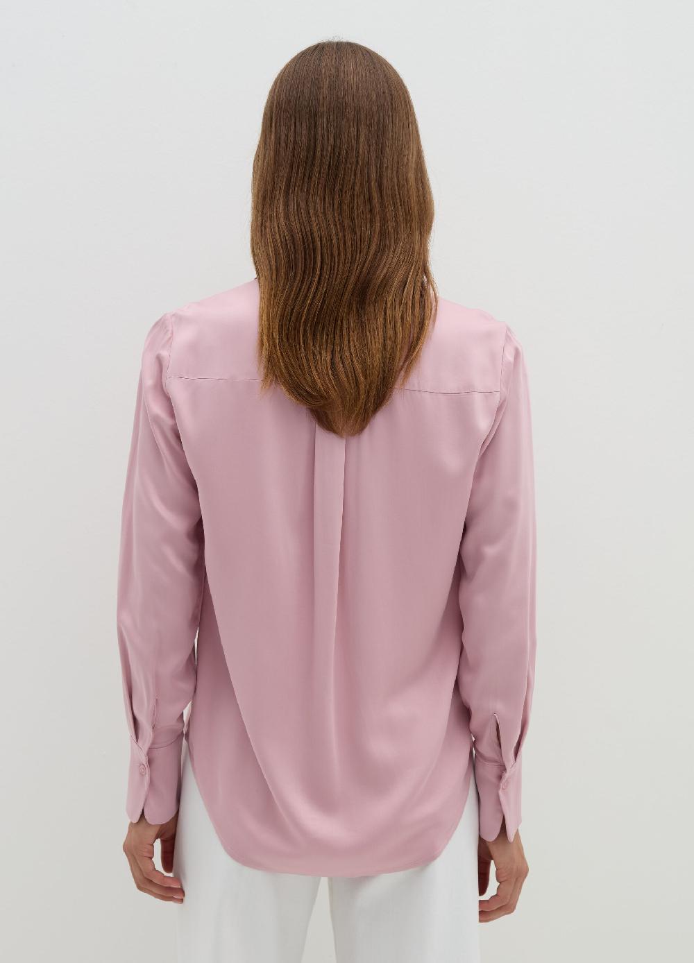 Stefanel Camicia in viscosa satin Rilascio limitato