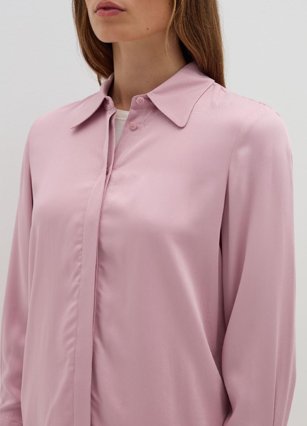 Stefanel Camicia in viscosa satin Rilascio limitato