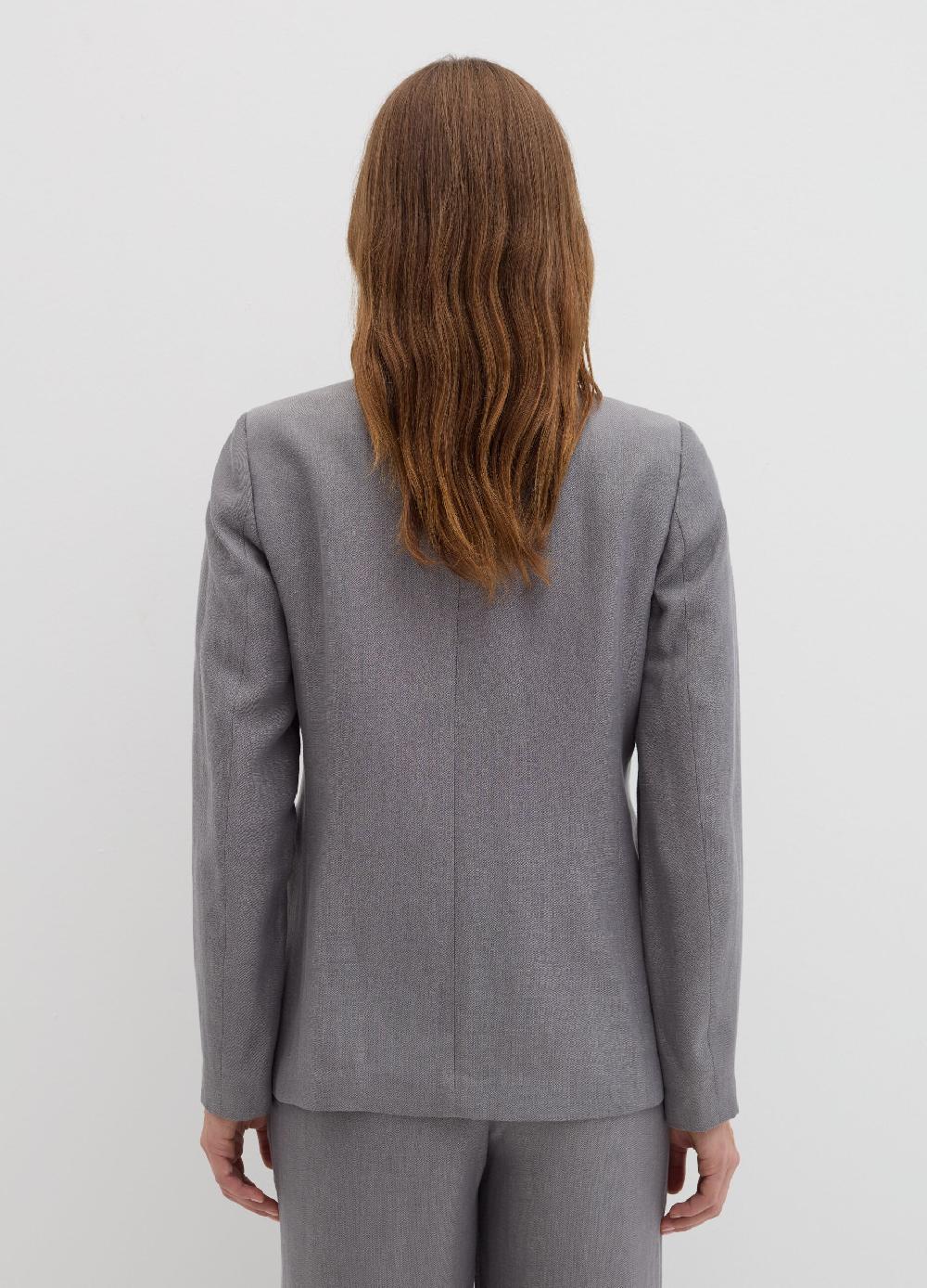 Stefanel Blazer doppiopetto in canapino Fino al 50% di sconto